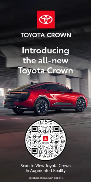 Toyota Crown AR Ad